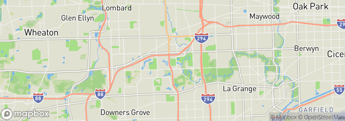 Map: Oak Brook, IL