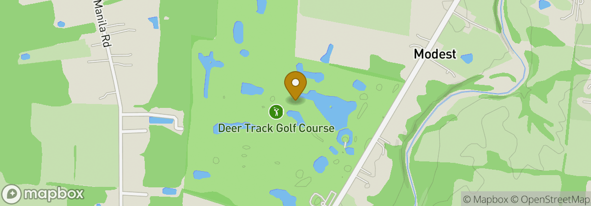 Map location: Deer Track Golf Course