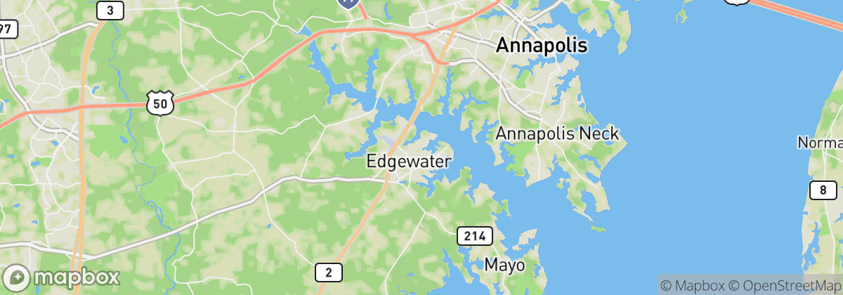 Map: Edgewater, MD
