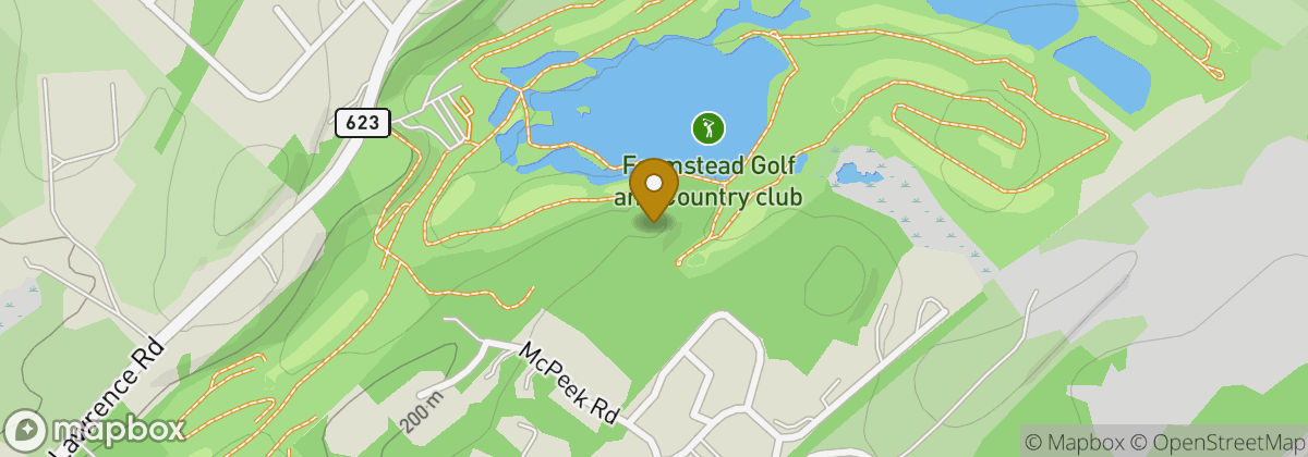 Map location: Farmstead Golf and Country club