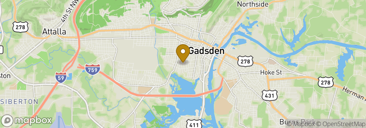 Map location: Twin Bridges Golf Course