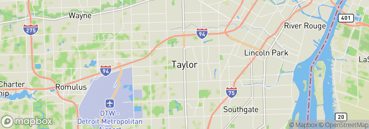 Map: Taylor, MI