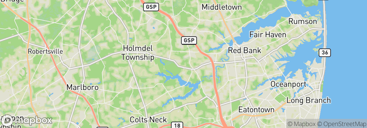 Map: Lincroft, NJ