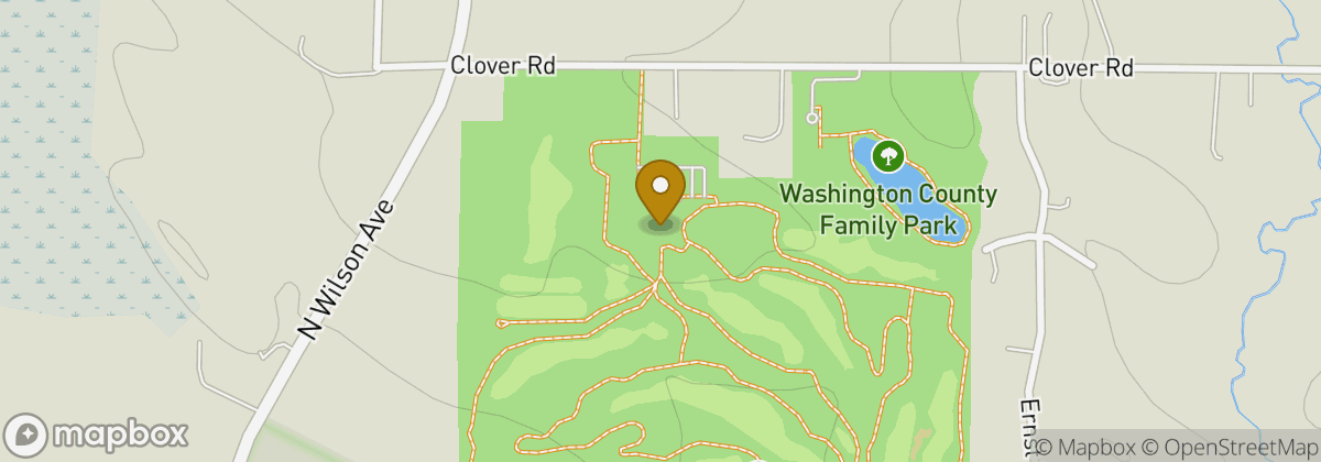 Map location: Washington County Golf Course