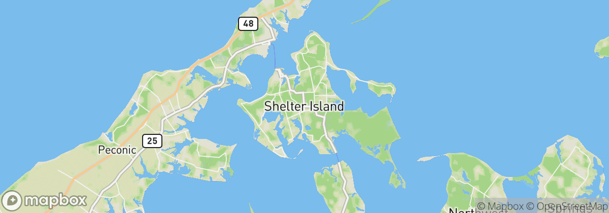 Map: Shelter Island, NY