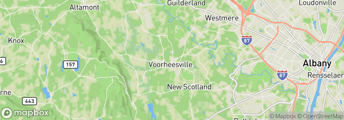 Map: Voorheesville, NY
