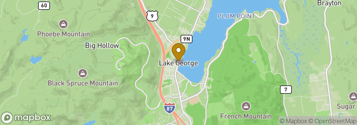 Map location: Lake George