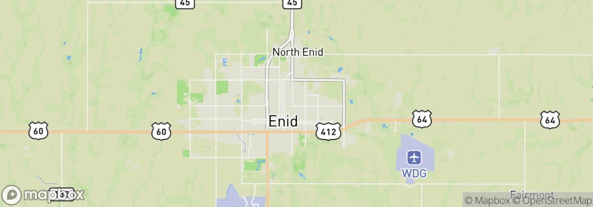 Map: Enid, OK