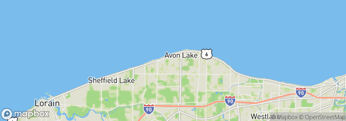 Map: Avon Lake, OH