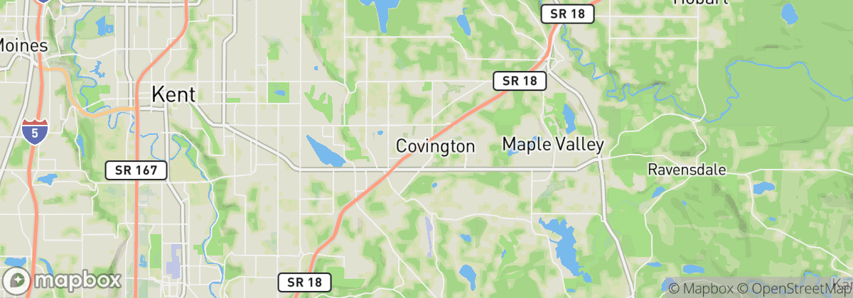 Map: Covington, WA