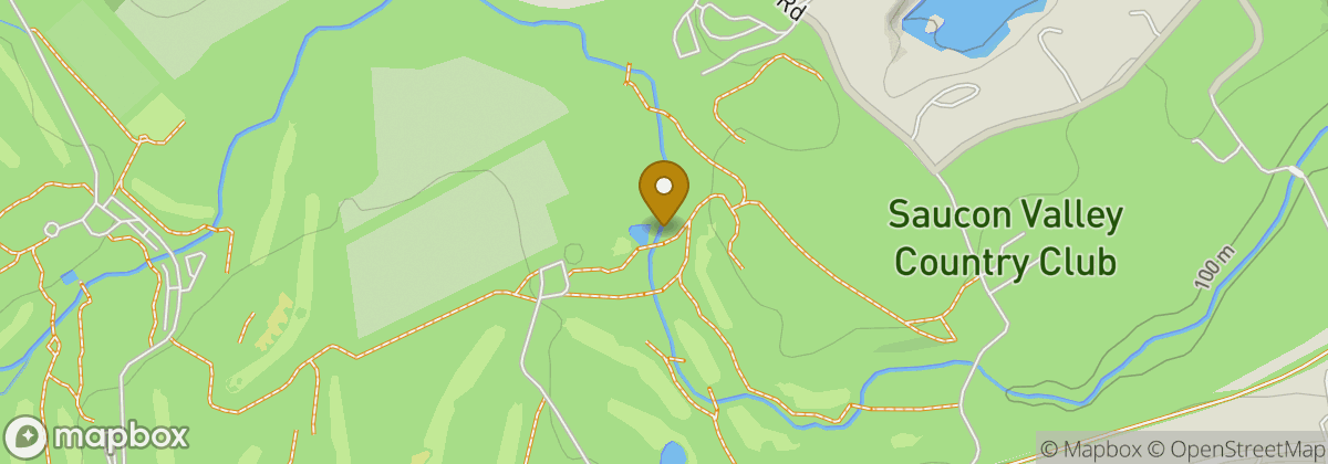 Map location: Saucon Valley Country Club