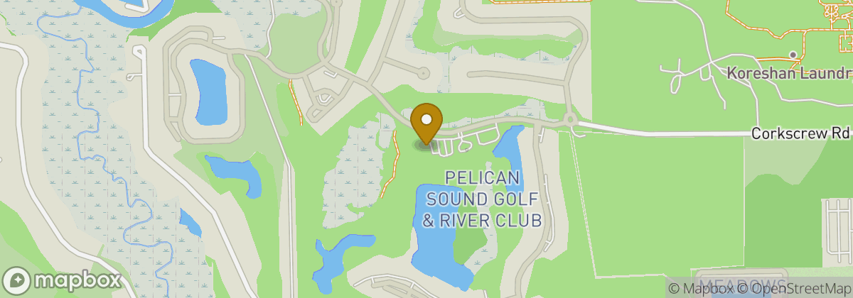 Map location: Pelican Sound Golf & River Club