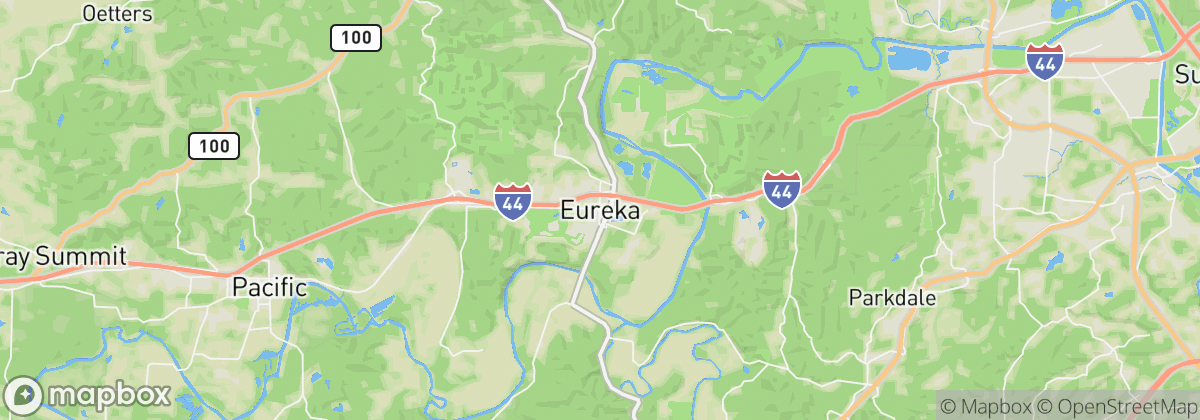 Map: Eureka, MO