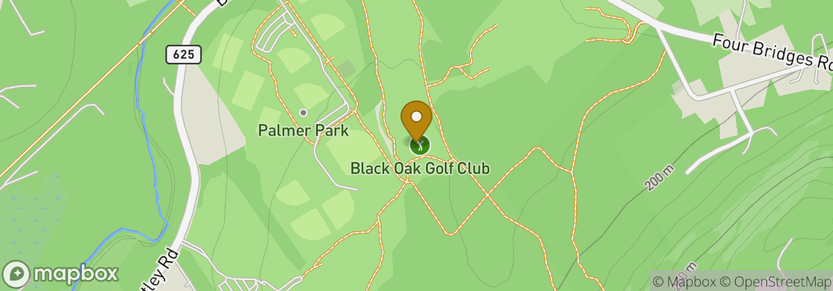 Map location: Black Oak Golf Club