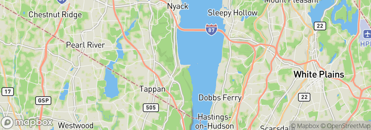 Map: Piermont, NY
