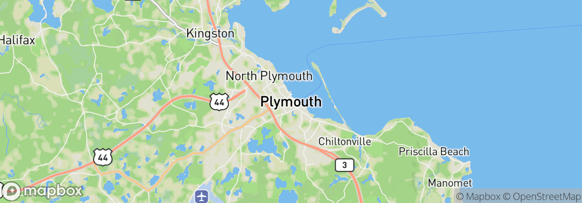 Map: Plymouth, MA