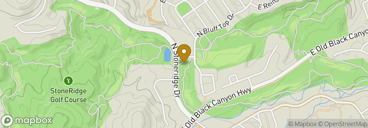 Map location: StoneRidge Golf Course