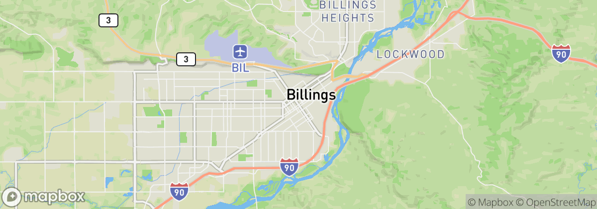 Map: Billings, MT