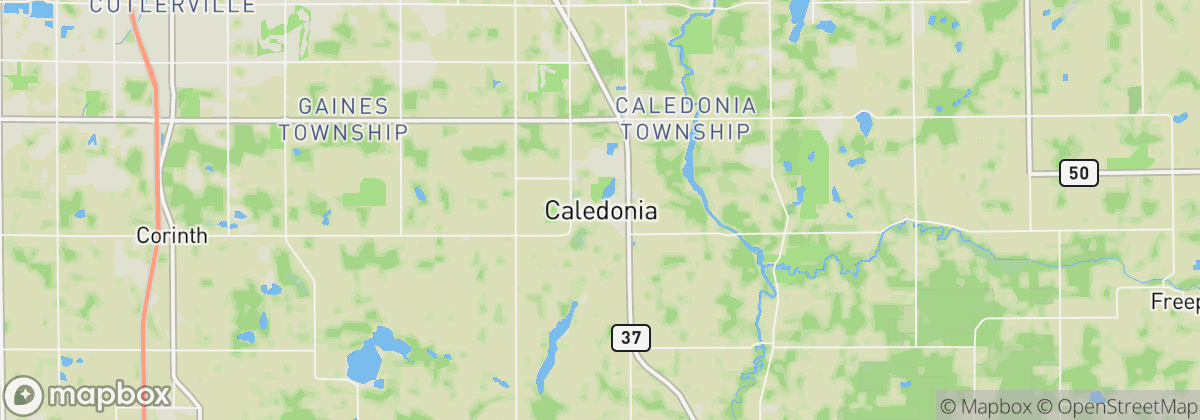 Map: Caledonia, MI