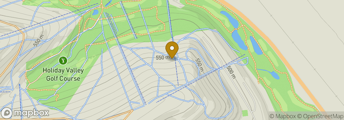 Map location: Holiday Valley Golf Course
