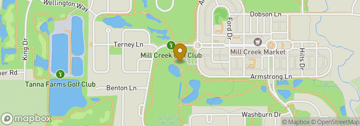Map location: Mill Creek Golf Club