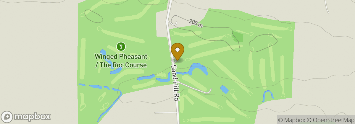 Map location: Winged Pheasant Golf Links