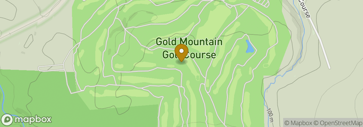 Map location: Gold Mountain Golf Club