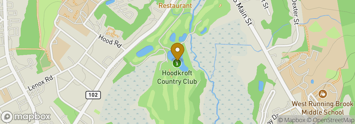 Map location: Hoodkroft Country Club