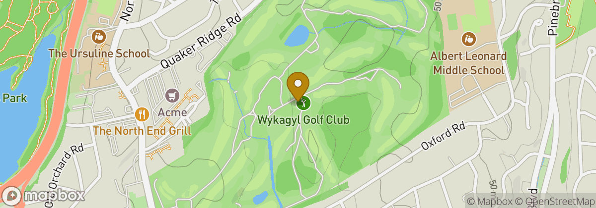 Map location: Wykagyl Golf Club