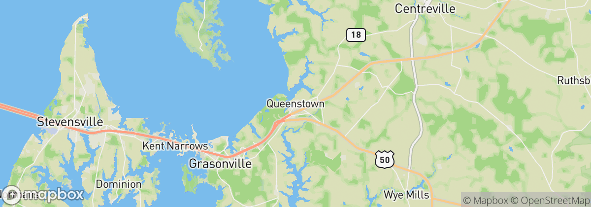 Map: Queenstown, MD