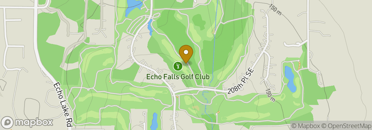 Map location: Echo Falls Golf Club