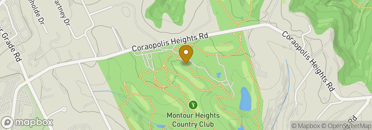 Map location: Montour Heights Country Club