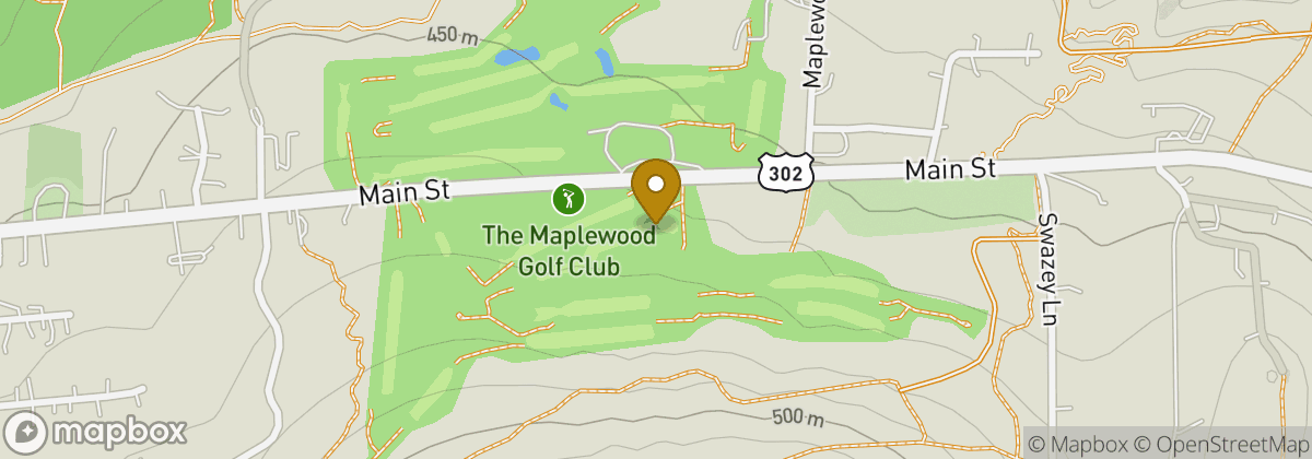 Map location: The Maplewood Golf Club