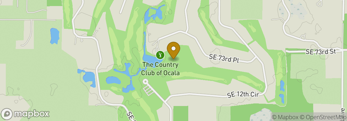 Map location: The Country Club of Ocala