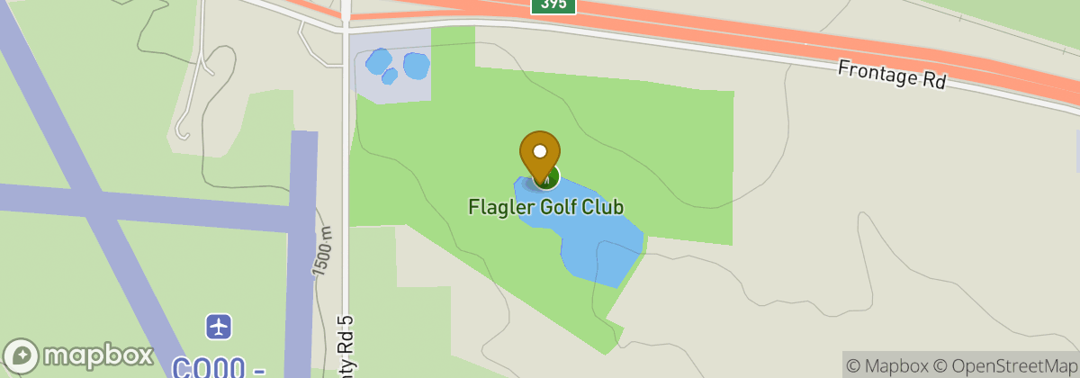 Map location: Flagler Golf Club