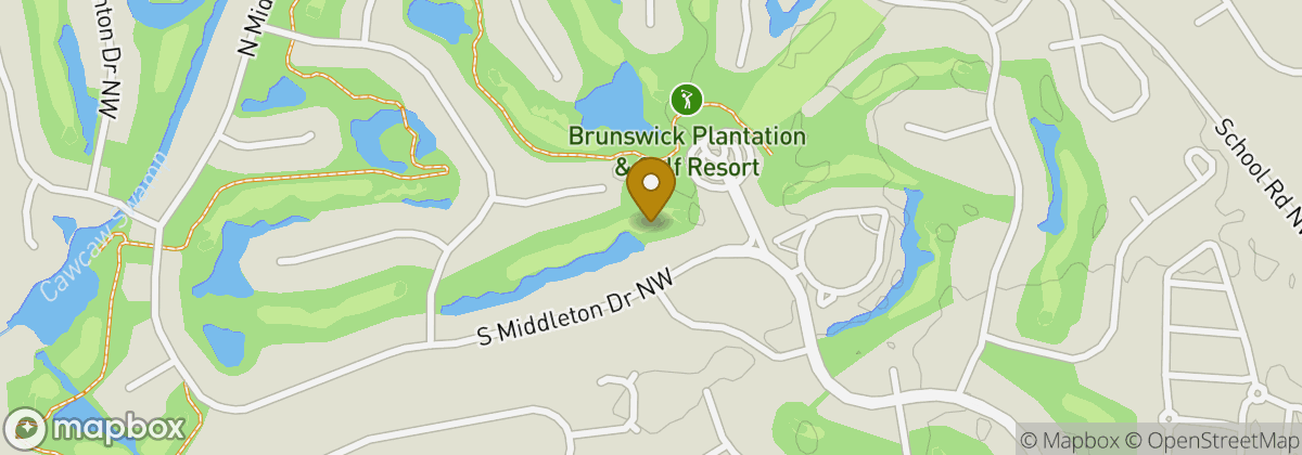 Map location: Brunswick Plantation & Golf Resort