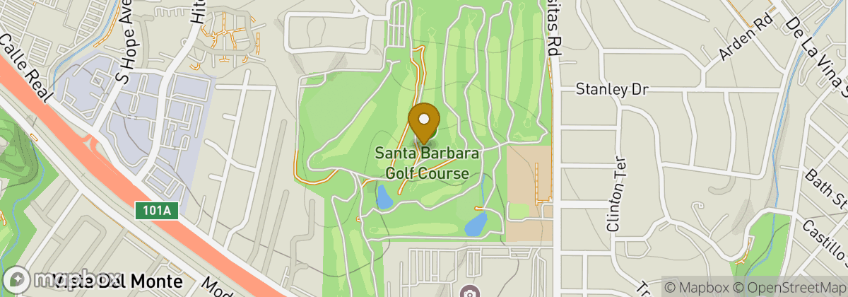 Map location: Santa Barbara Golf Course