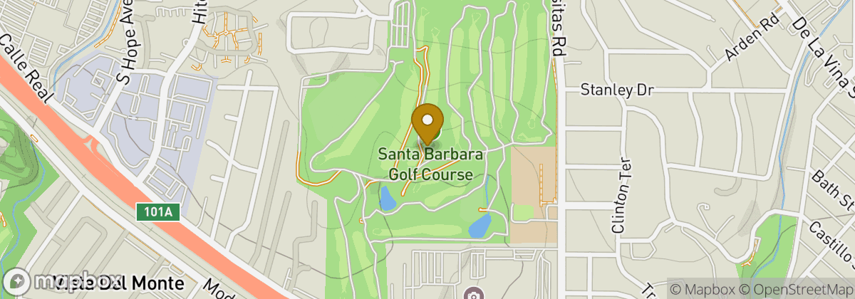 Map location: Santa Barbara Golf Course