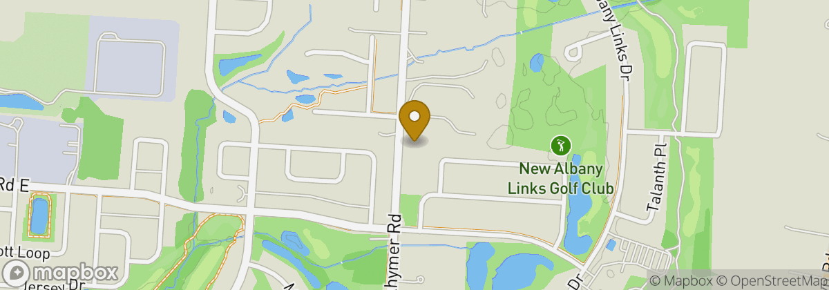 Map location: New Albany Links Golf Club