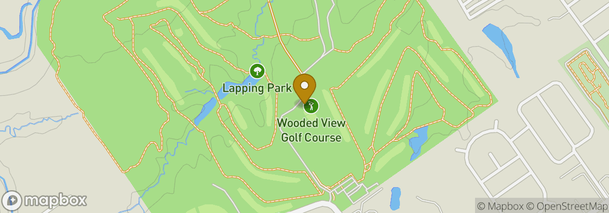 Map location: Wooded View Golf Course