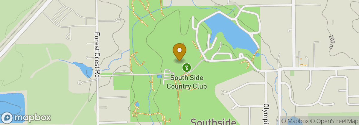 Map location: South Side Country Club