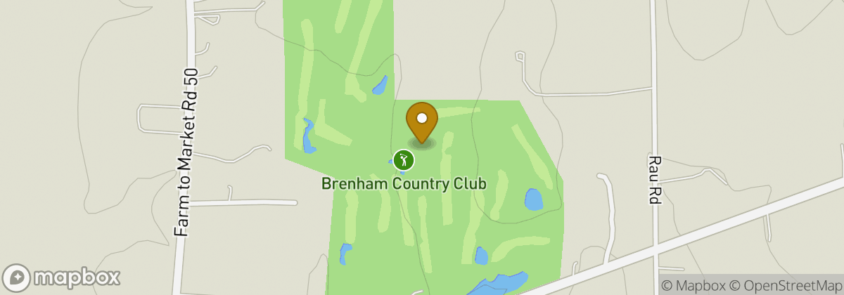 Map location: Brenham Country Club