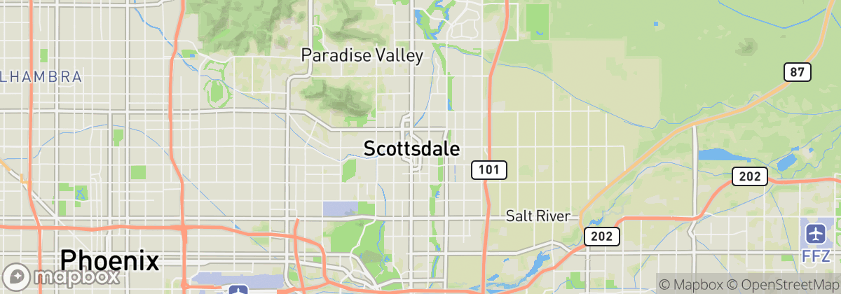 Map: Scottsdale, AZ