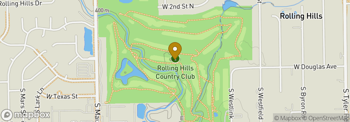Map location: Rolling Hills Country Club