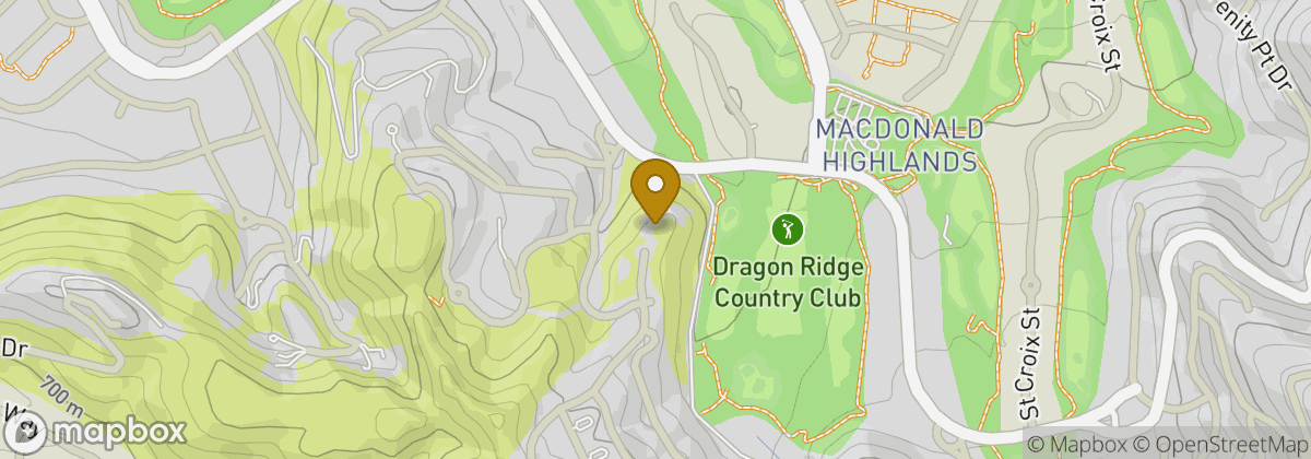 Map location: Dragonridge Country Club