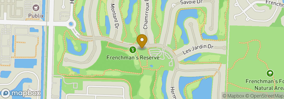 Map location: Frenchman's Reserve