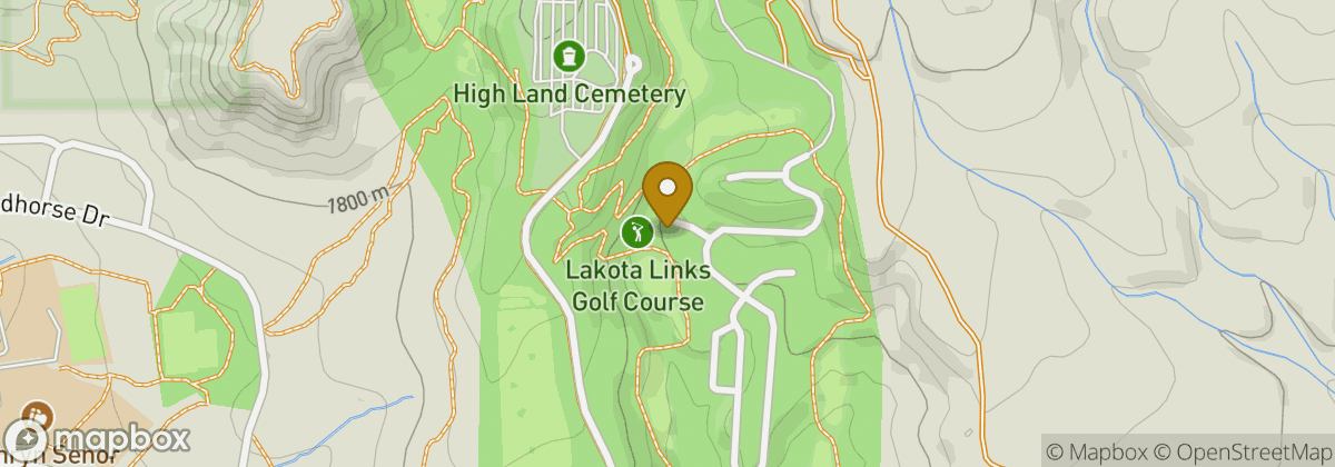 Map location: Lakota Links Golf Course