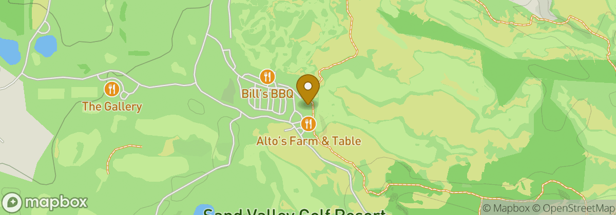 Map location: Sand Valley
