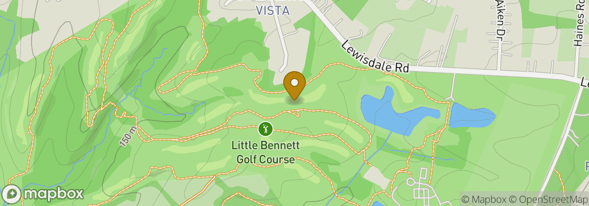 Map location: Little Bennett Golf Course
