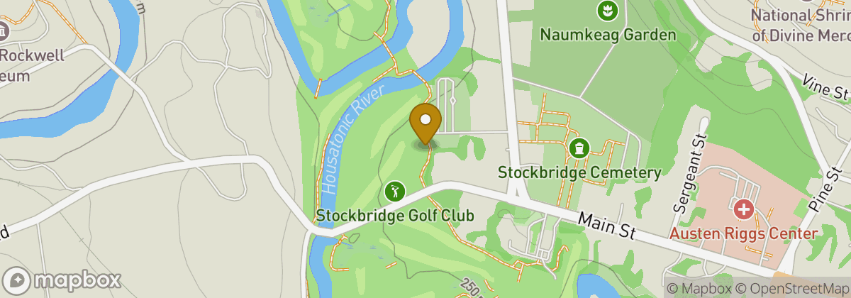 Map location: Stockbridge Golf Club